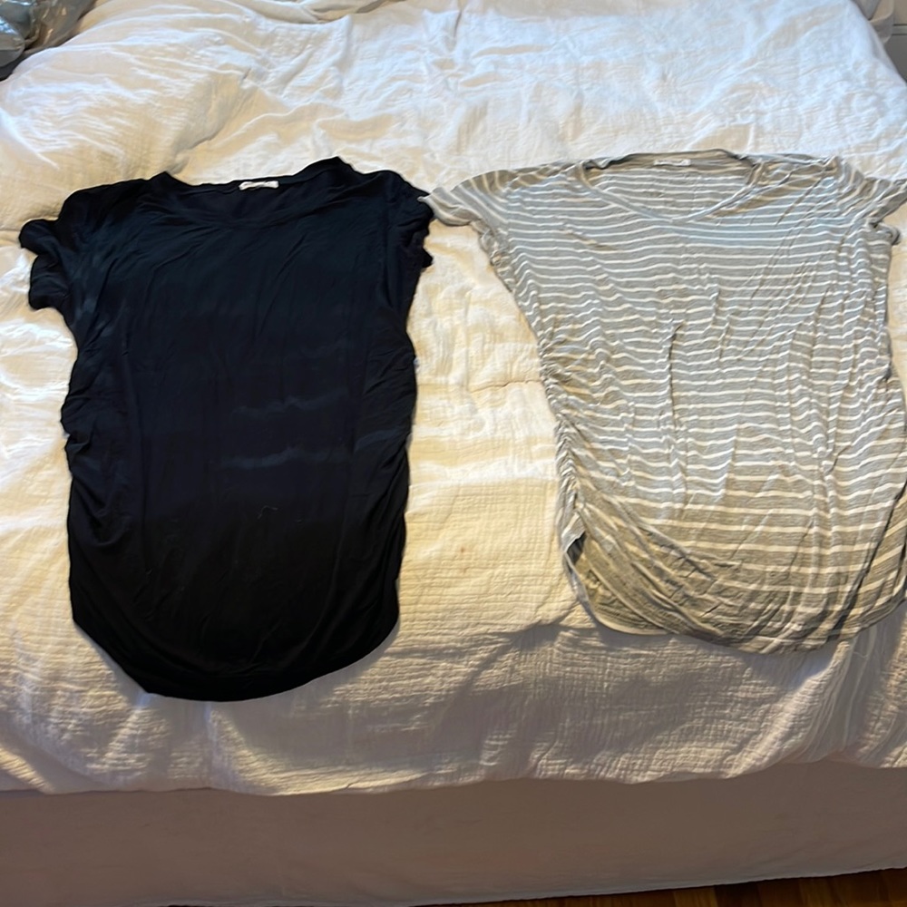 Set of 2 maternity t-shirts